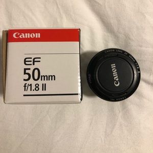 Canon EF 50mm lens